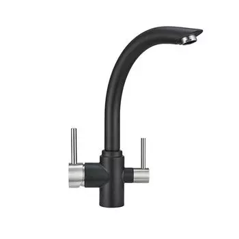 Смеситель для кухни Granula GR-2304 черный