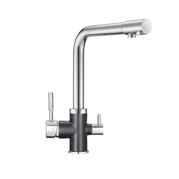 Смеситель для кухни Granula GR-3015 шварц