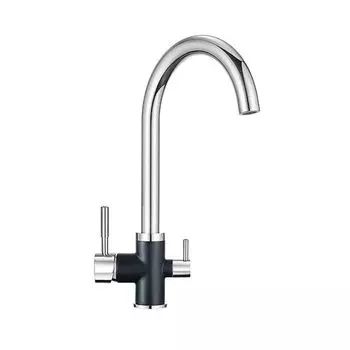 Смеситель для кухни Granula GR-3168 шварц