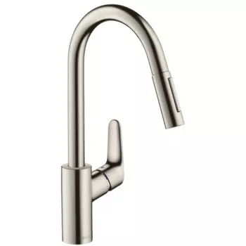 Смеситель для кухни Hansgrohe Focus 31815800 с выдвижным изливом