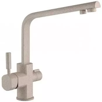 Смеситель для кухни Kaiser Decor 40144-4 с подключением к фильтру Sandbeige