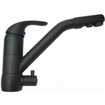 Смеситель для кухни Kaiser Safira 15066-9 с подключением к фильтру Black