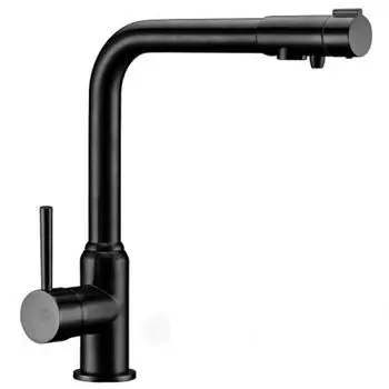 Смеситель для кухни Kaiser Teka 13044-2 с подключением к фильтру Black