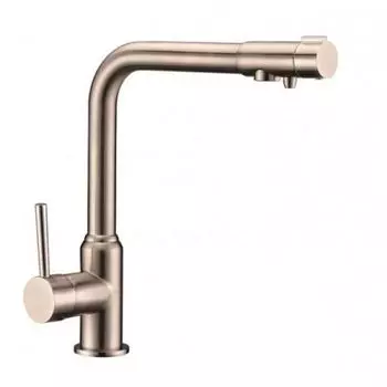 Смеситель для кухни Kaiser Teka 13044-5 с подключением к фильтру Nickel