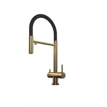 Смеситель для кухни Omoikiri Kanto-PVD-LG (4994014) с подачей фильтрованной воды