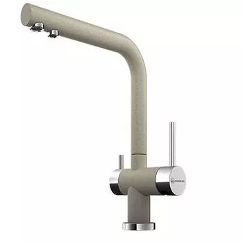 Смеситель для кухни Omoikiri Nagano-SA (4994055) с подачей фильтрованной воды