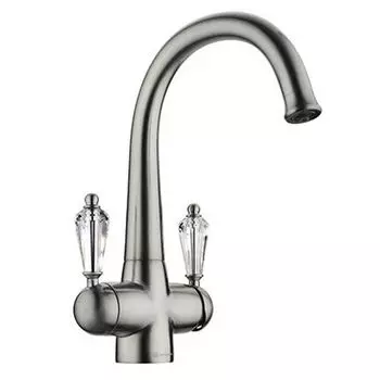 Смеситель для кухни Omoikiri Okinawa-SI (4994057) с подачей фильтрованной воды