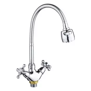 Смеситель для кухни РМС SL65-279F с гибким изливом