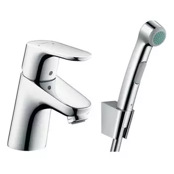 Смеситель для раковины Hansgrohe Focus 31926000 с гигиеническим душем