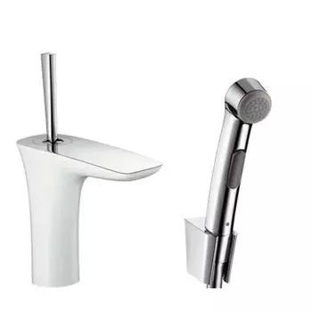 Смеситель для раковины Hansgrohe PuraVida 15275400 с гигиеническим душем