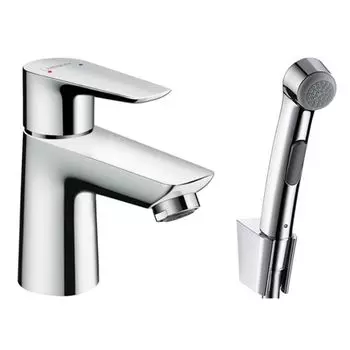 Смеситель для раковины Hansgrohe Talis E 71729000 с гигиеническим душем