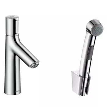 Смеситель для раковины Hansgrohe Тalis Select S 72291000 с гигиеническим душем