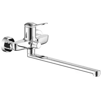 Смеситель для ванны длинн. излив, однорычажный, без лейки и шланга JD-E107-6-1 Janedo