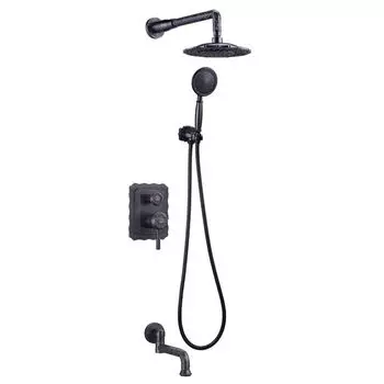 Смеситель для ванны Lemark Jasmine LM6622ORB встраиваемый