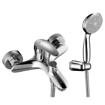 Смеситель для ванны с коротким изливом, хром LEMARK Линара LM0414C