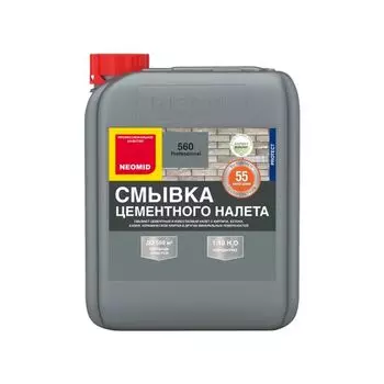 Смывка цементного налета Neomid 560, 5 л