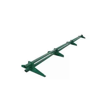 Снегозадержатель трубчатый 3м ПЭ-RAL 6005 зеленый мох усиленный