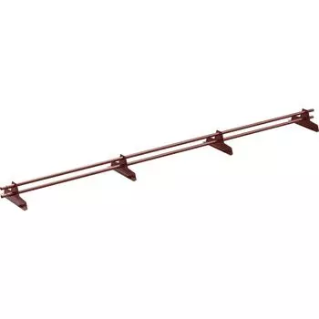 Снегозадержатель трубчатый NewLine D25x3000 RAL 8017