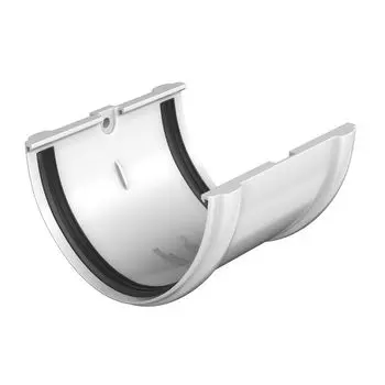 Соединитель желоба ТехноНИКОЛЬ Белый