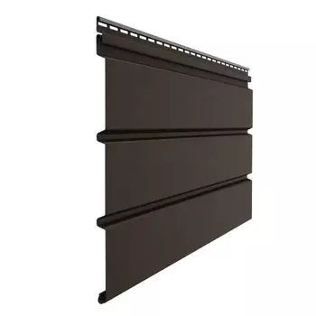 Софит Docke T4 без перфорации 3050х305мм шоколад