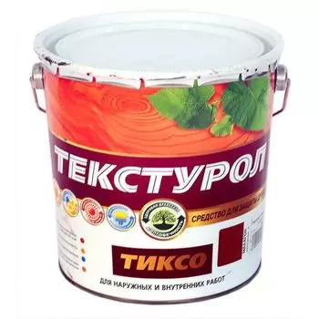 Средство для длительной защиты древесины Текстурол Тиксо Махагон, 1 л