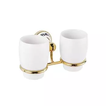 Стакан стеклянный двойной Fixsen Bogema Gold FX-78507G