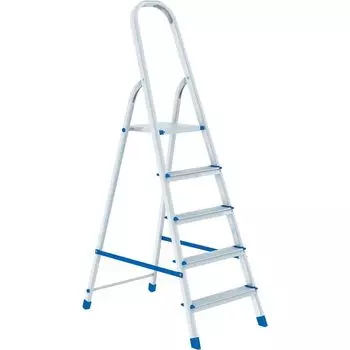Стремянка алюминиевая 5 ступеней Сибртех