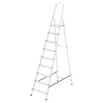 Стремянка алюминиевая 9 ступеней Сибртех