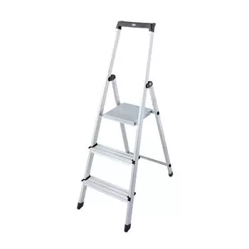 Стремянка Krause Solidy 3 ступени, свободностоящая