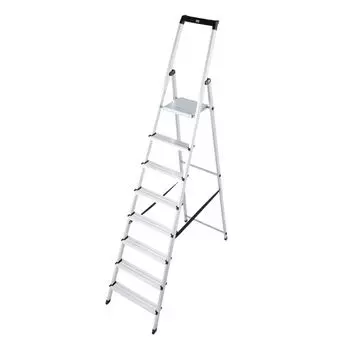 Стремянка Krause Solidy 8 ступеней, свободностоящая