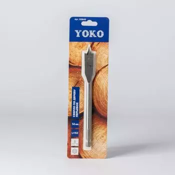 Сверло по дереву перьевое 14х152мм Yoko