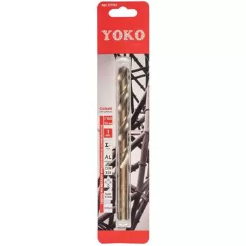 Сверло по металлу Cobalt 10,0х133мм Р6М5К5 Yoko