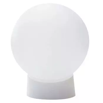 Светильник шар, прямое основание, пластик НББ 64-60-025