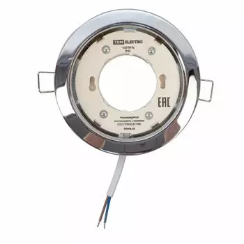 Светильник точечный GX53 220В хром