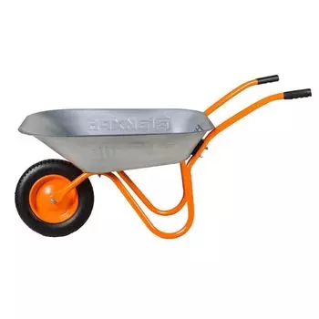 Тачка садовая 65 л 80 кг 1 колесо