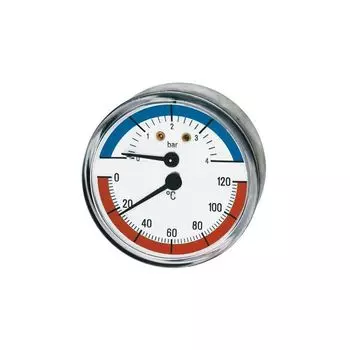 Термоманометр СEWAL 4 бар, 120С 1/2=63 91548400