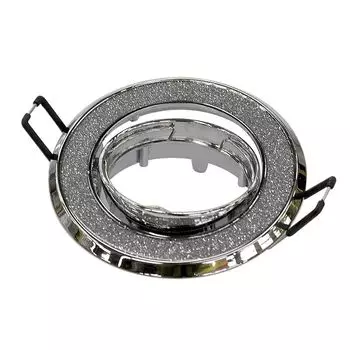 Точечный светильник поворотный 611A SH/SL серебро блеск/хром Ambrella