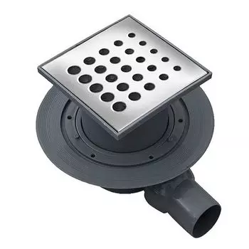 Трап для душа Pestan Confluo Standard Vertical Drops Mask 150х150 мм (13000075) стальная решетка