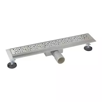 Трап линейный с решеткой, D 40/50 Длина: 550 мм (нерж) MPF