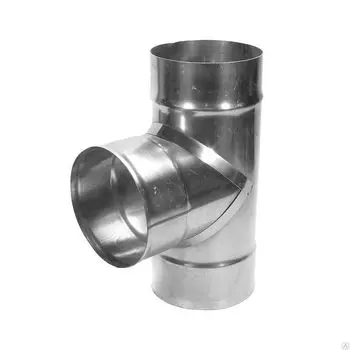 Тройник-Д 90° ф115 (430/0,5) FERRUM