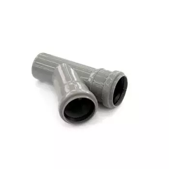 Тройник канализационный РосТурПласт 50х50 45°