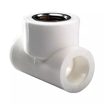 Тройник полипропиленовый 20х1/2" ВР РВК