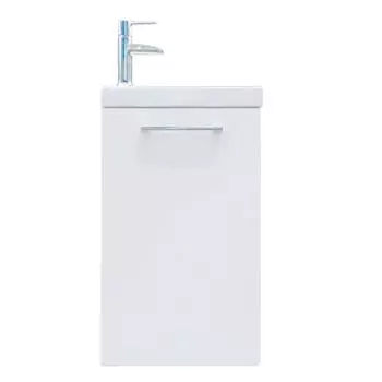 Тумба под раковину 1Marka Ноктюрн 40П белый (У37625)