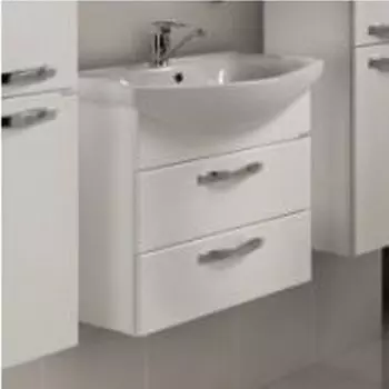 Тумба под раковину Акватон Ария 65 М белый (1A123301AA010)