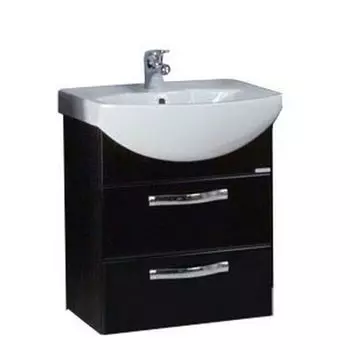 Тумба под раковину Акватон Ария 65 М черный (1A123301AA950)