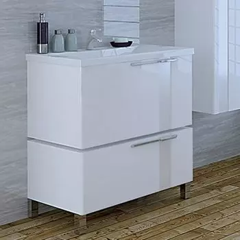 Тумба под раковину Акватон Марко 80 белый (1A181001MO010)