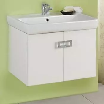 Тумба под раковину Акватон Оптима 70 белый (1A124101OP010)