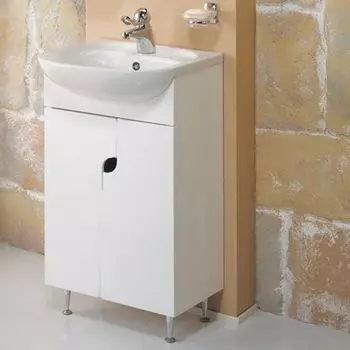 Тумба под раковину Акватон Панда 50 белый (1A053701PD010)