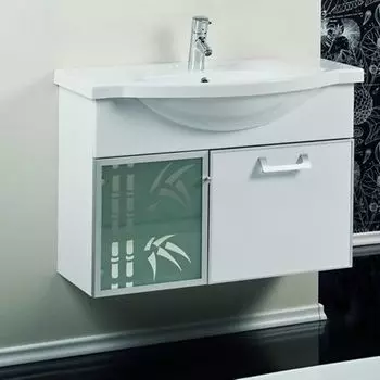 Тумба под раковину Акватон Сайгон 85 белый (1A105701SA010)