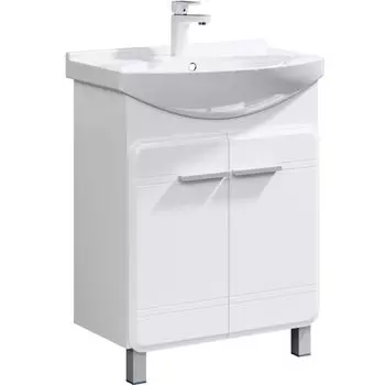 Тумба под раковину Aqwella Корсика 65 Белый (Kor.01.06)